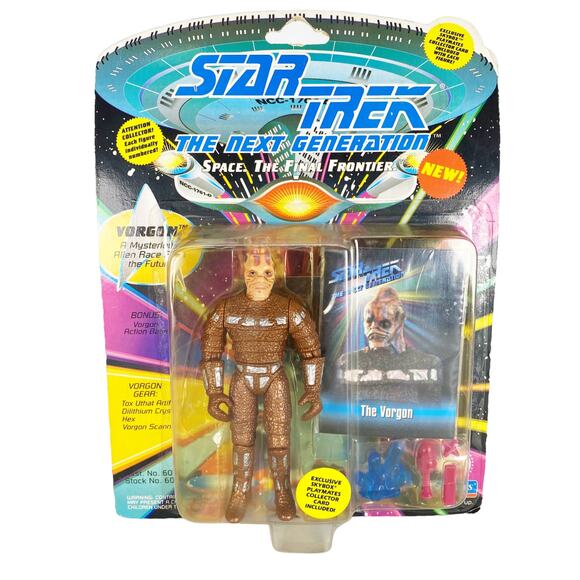PlayMates 1993 Star Trek The Next Generation Vorgon Action Figure - Picture 1 of 5
